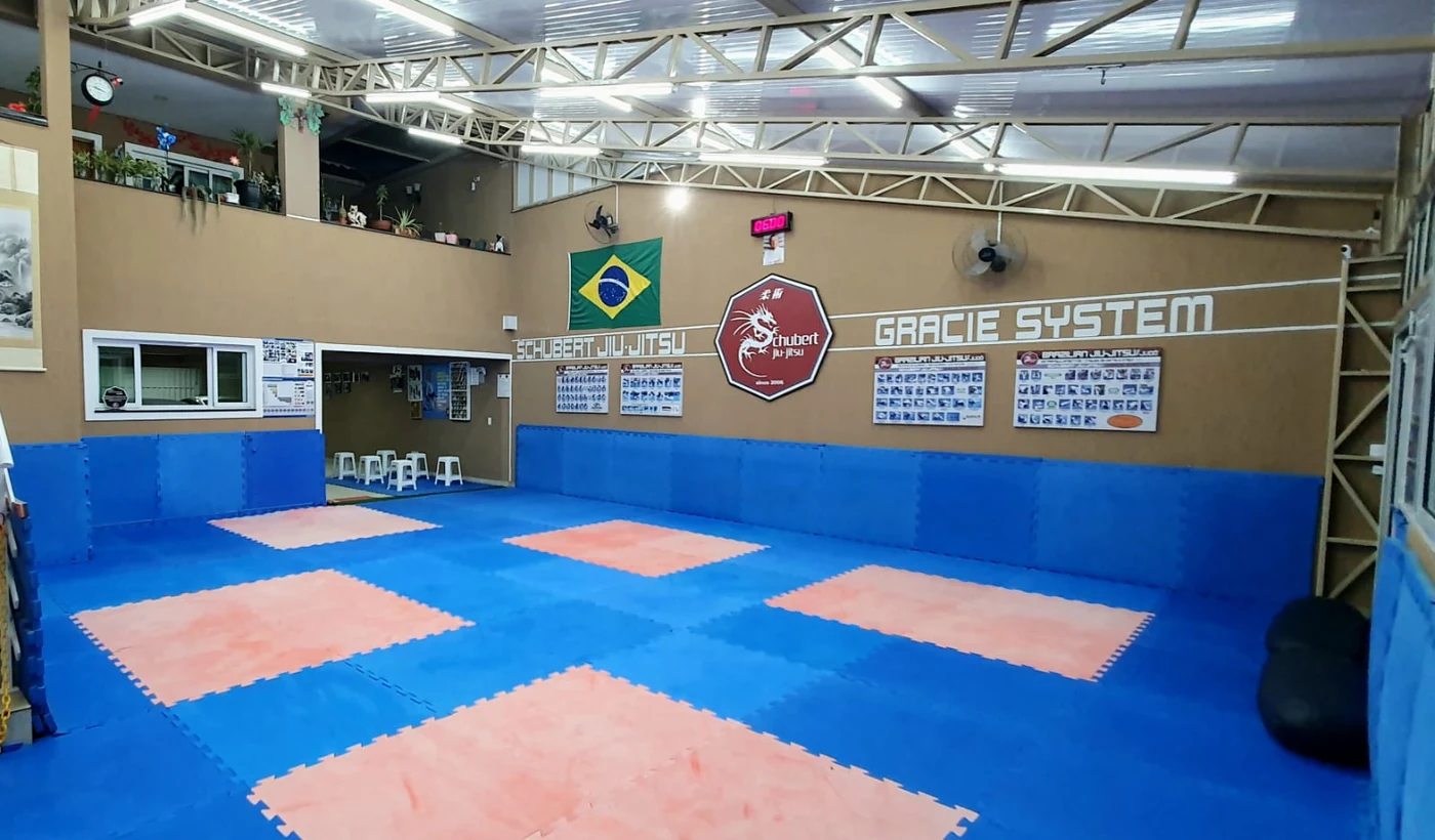 Interior da Schubert Jiu-Jitsu Matriz